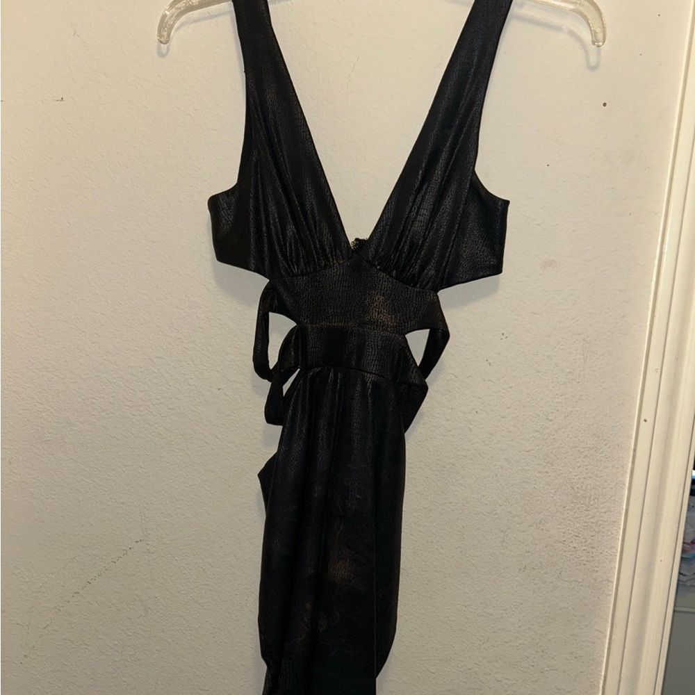 Sexy Black Sleeveless Dress